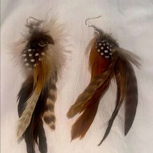 Bohemian Feather Earrings